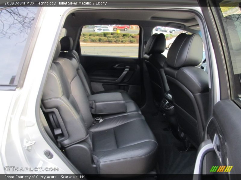 Billet Silver Metallic / Ebony 2009 Acura MDX Technology