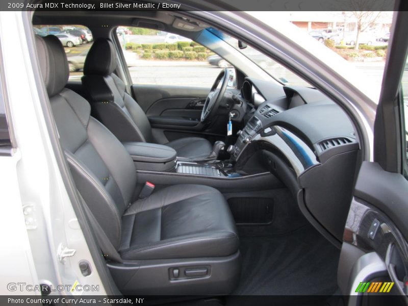 Billet Silver Metallic / Ebony 2009 Acura MDX Technology