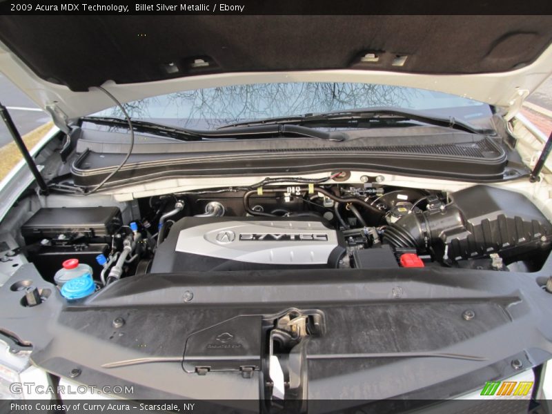 Billet Silver Metallic / Ebony 2009 Acura MDX Technology