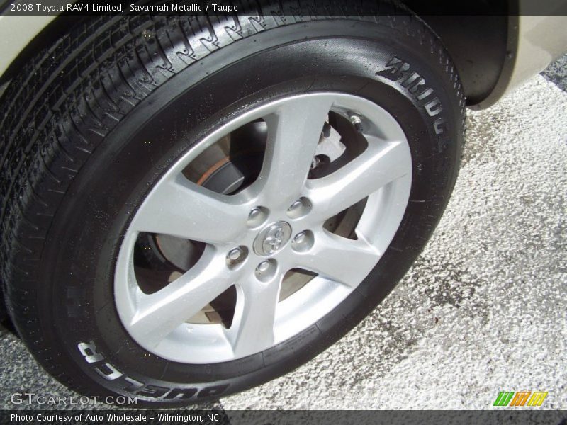Savannah Metallic / Taupe 2008 Toyota RAV4 Limited