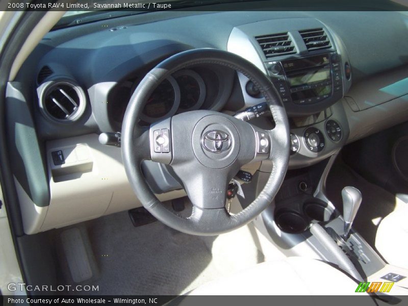 Savannah Metallic / Taupe 2008 Toyota RAV4 Limited