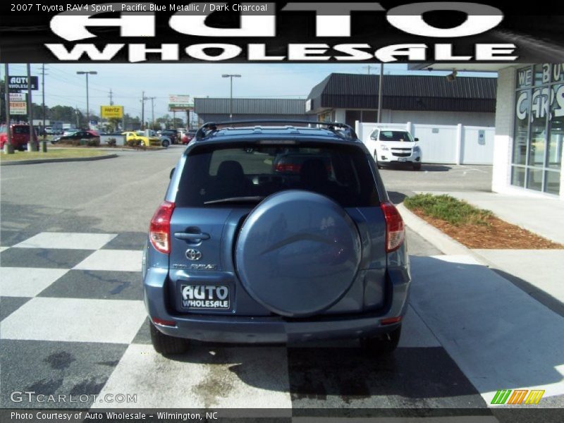 Pacific Blue Metallic / Dark Charcoal 2007 Toyota RAV4 Sport