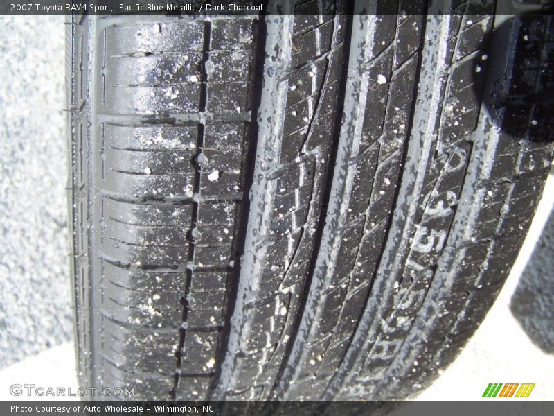 Pacific Blue Metallic / Dark Charcoal 2007 Toyota RAV4 Sport
