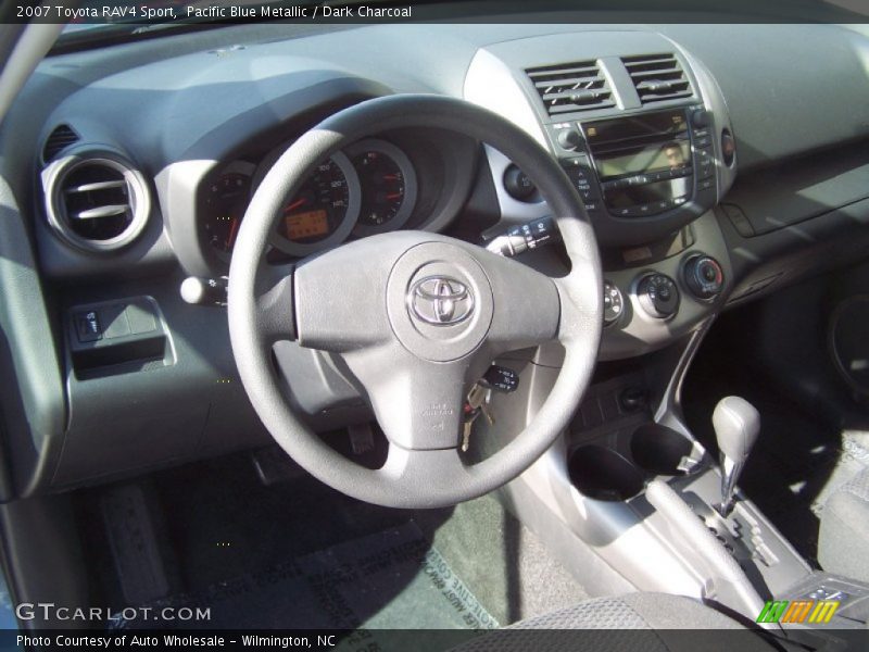 Pacific Blue Metallic / Dark Charcoal 2007 Toyota RAV4 Sport