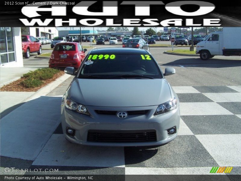 Cement / Dark Charcoal 2012 Scion tC