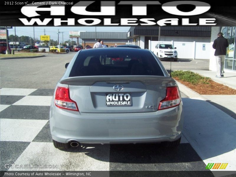 Cement / Dark Charcoal 2012 Scion tC