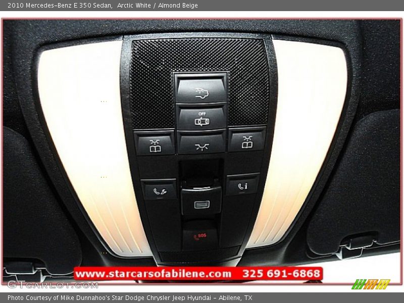Arctic White / Almond Beige 2010 Mercedes-Benz E 350 Sedan