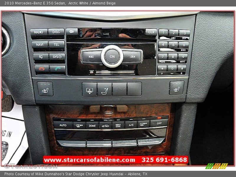 Arctic White / Almond Beige 2010 Mercedes-Benz E 350 Sedan