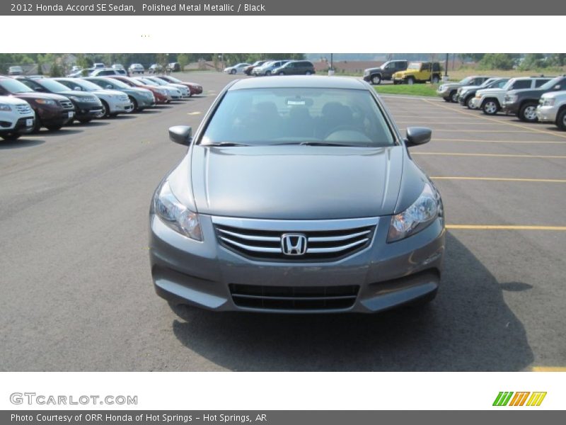 Polished Metal Metallic / Black 2012 Honda Accord SE Sedan