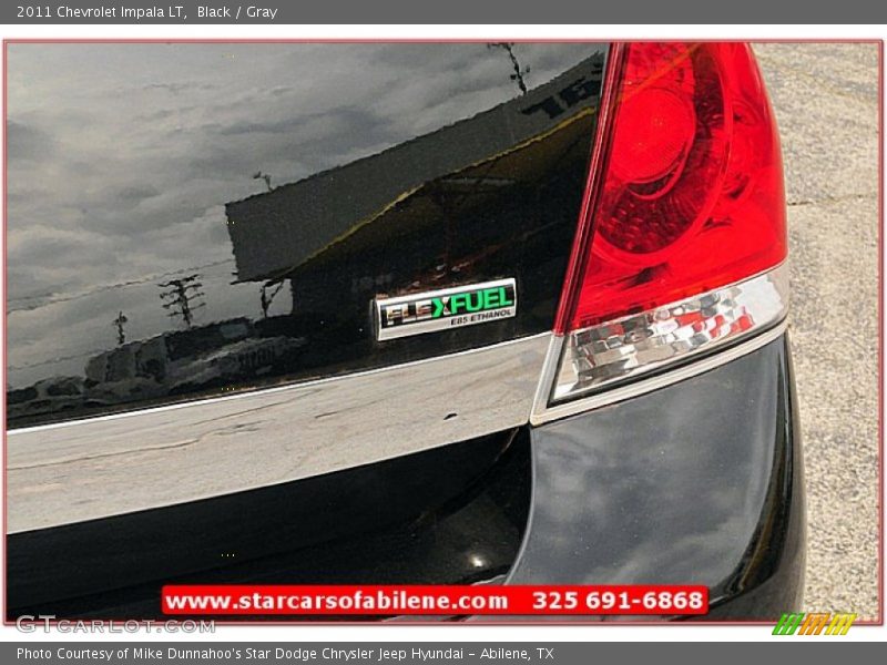 Black / Gray 2011 Chevrolet Impala LT