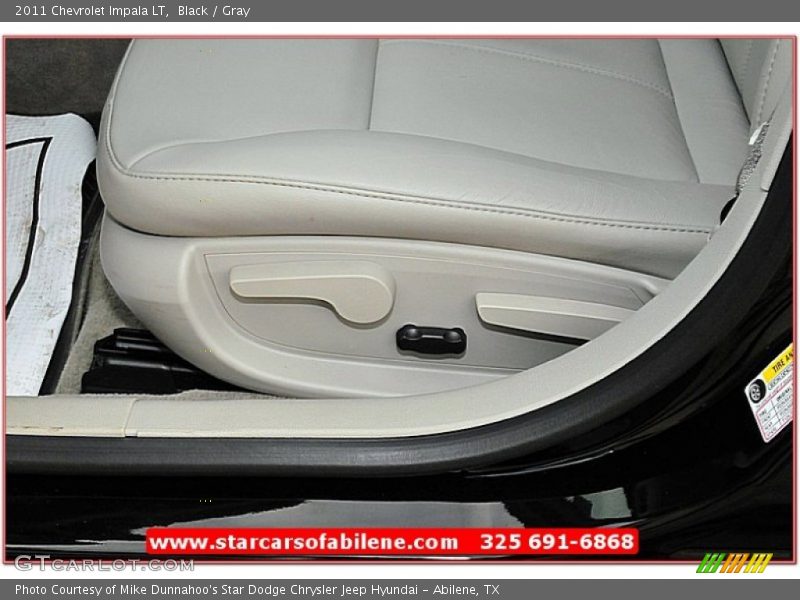 Black / Gray 2011 Chevrolet Impala LT