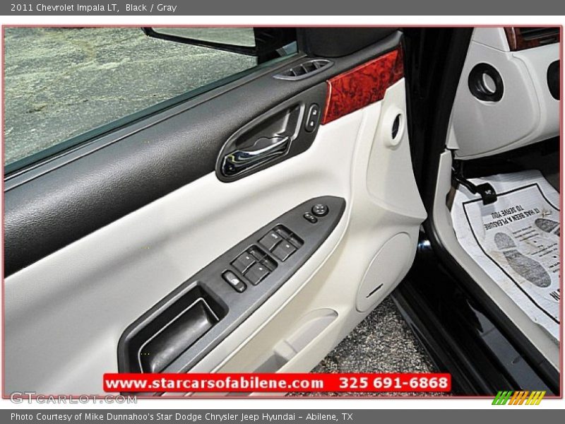 Black / Gray 2011 Chevrolet Impala LT