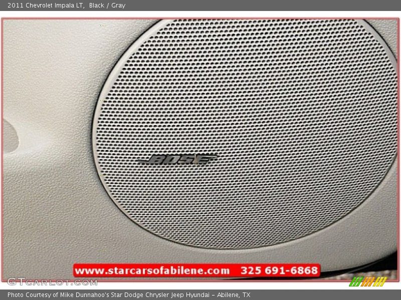 Black / Gray 2011 Chevrolet Impala LT