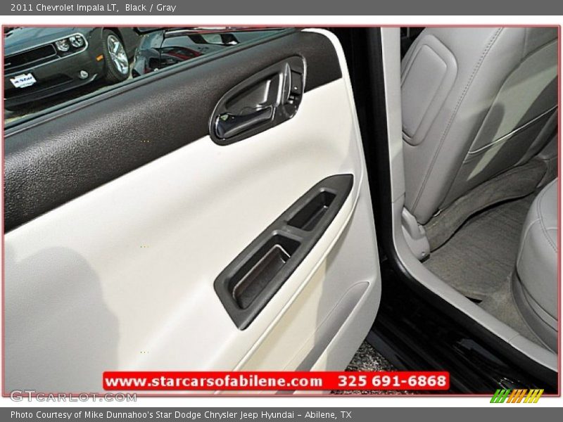 Black / Gray 2011 Chevrolet Impala LT