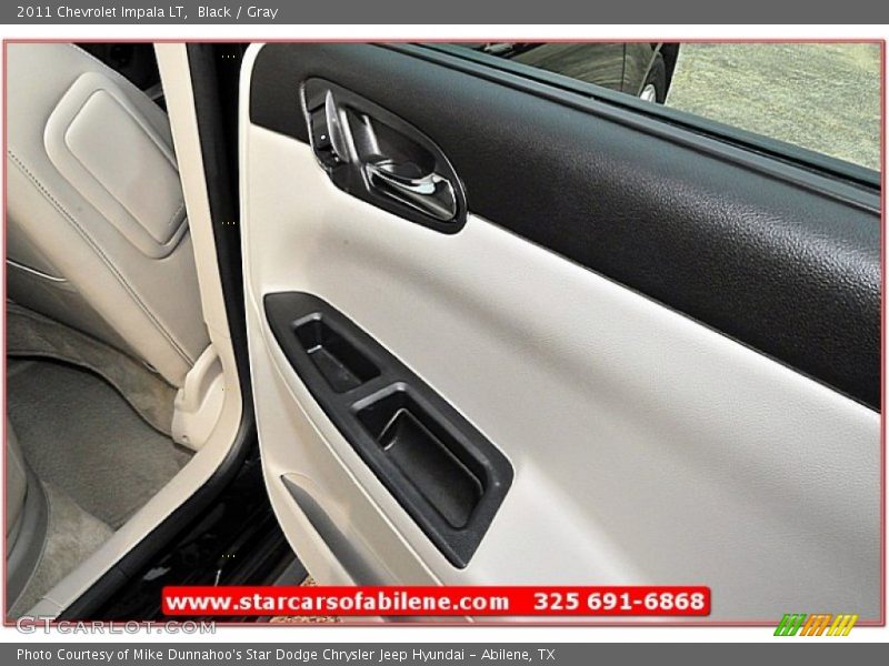 Black / Gray 2011 Chevrolet Impala LT