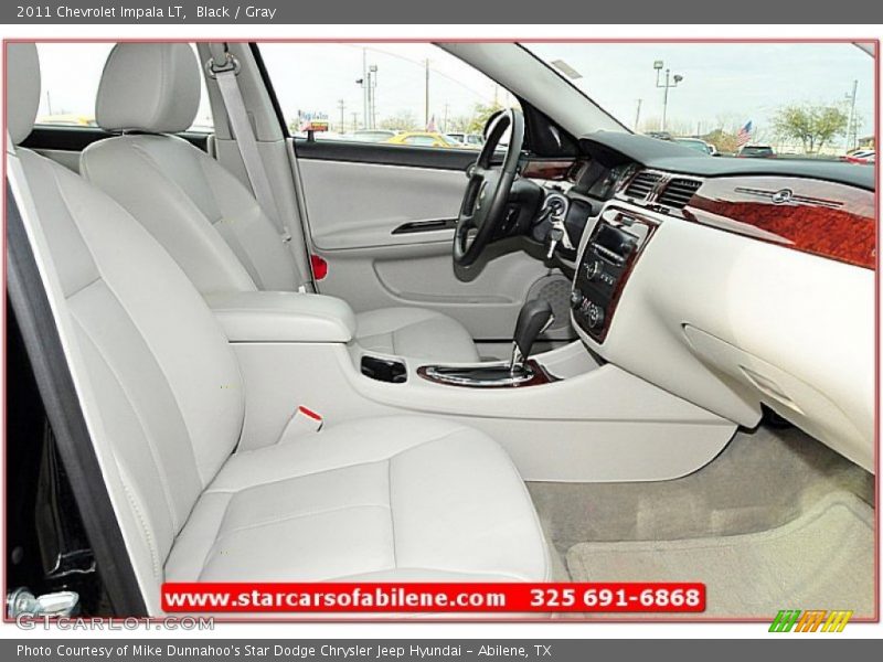 Black / Gray 2011 Chevrolet Impala LT