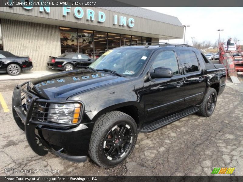Black / Ebony 2007 Chevrolet Avalanche LTZ 4WD