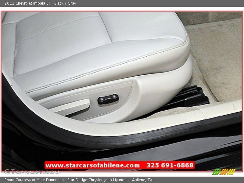 Black / Gray 2011 Chevrolet Impala LT