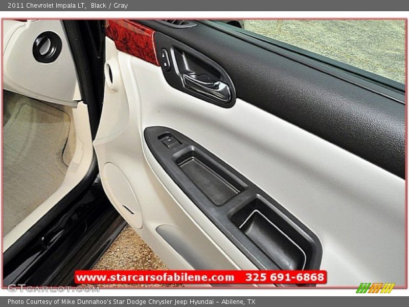 Black / Gray 2011 Chevrolet Impala LT
