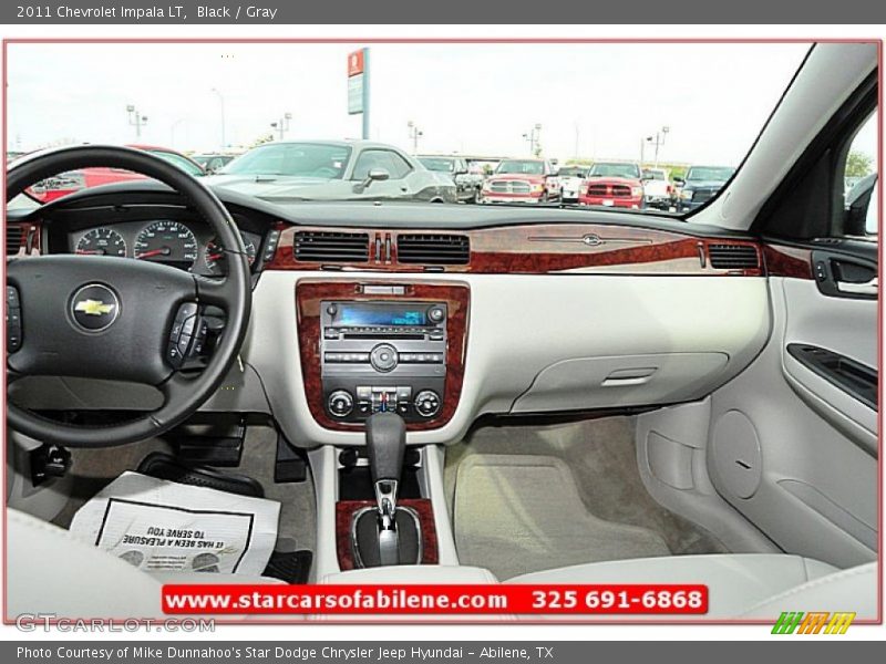 Black / Gray 2011 Chevrolet Impala LT
