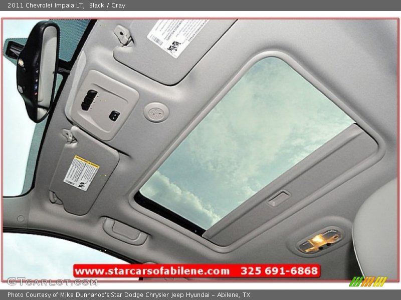 Black / Gray 2011 Chevrolet Impala LT