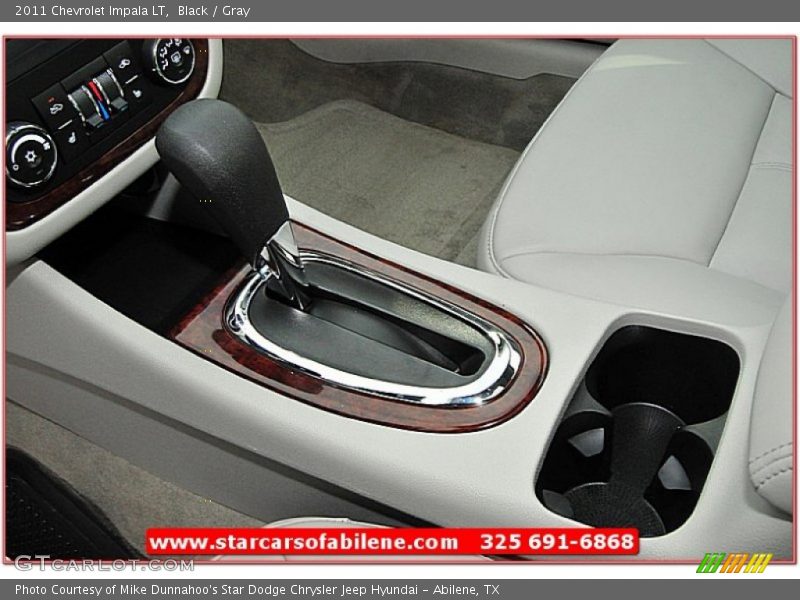 Black / Gray 2011 Chevrolet Impala LT