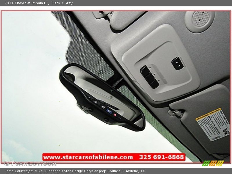 Black / Gray 2011 Chevrolet Impala LT