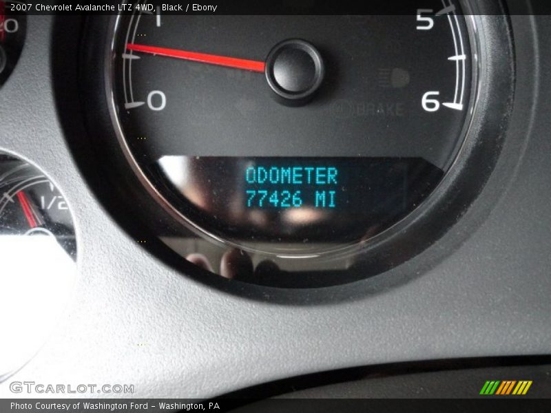 Black / Ebony 2007 Chevrolet Avalanche LTZ 4WD