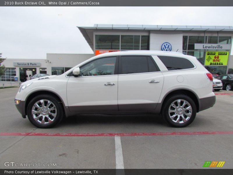 White Opal / Cashmere/Cocoa 2010 Buick Enclave CXL