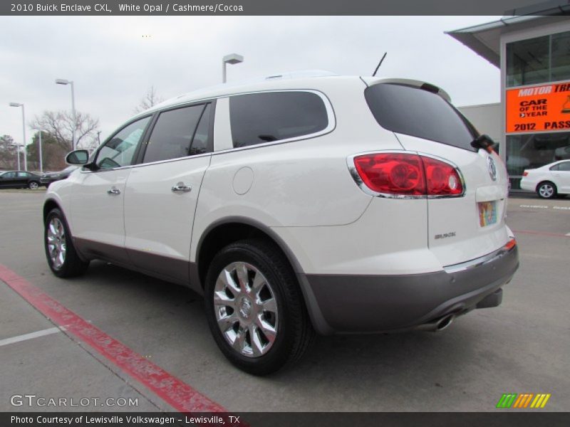 White Opal / Cashmere/Cocoa 2010 Buick Enclave CXL