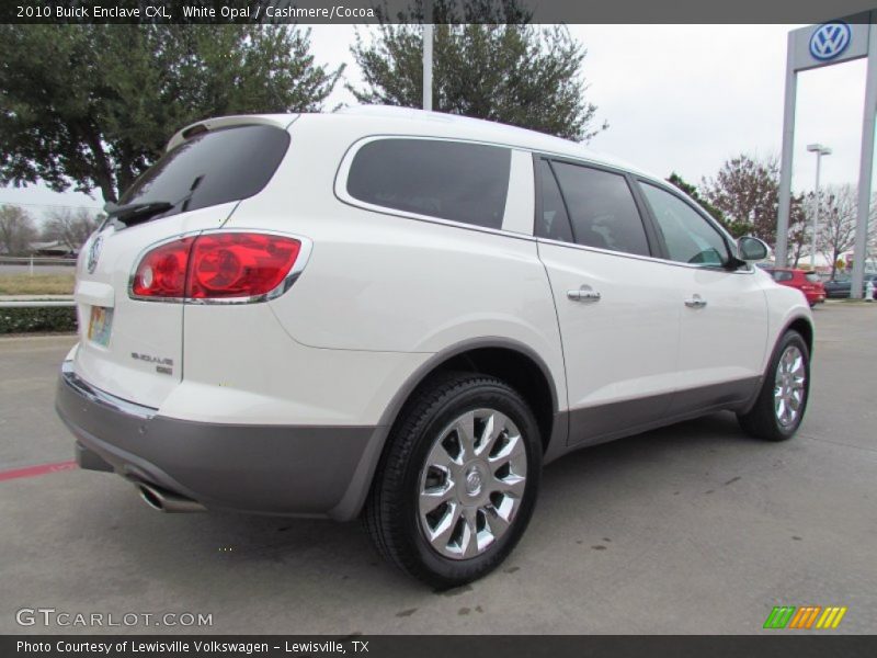 White Opal / Cashmere/Cocoa 2010 Buick Enclave CXL