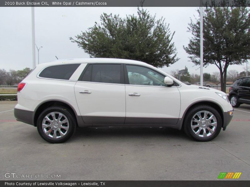 White Opal / Cashmere/Cocoa 2010 Buick Enclave CXL