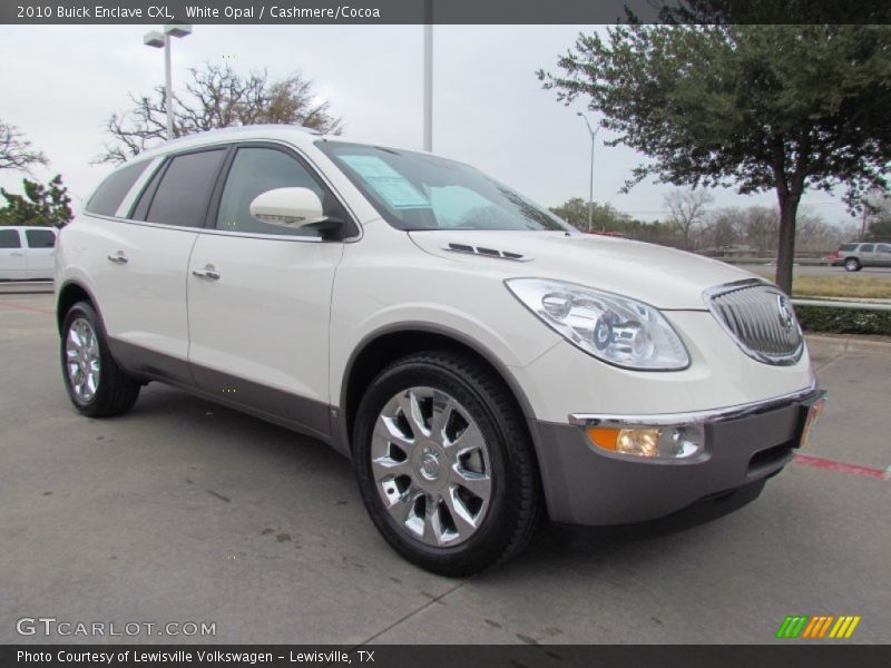 White Opal / Cashmere/Cocoa 2010 Buick Enclave CXL