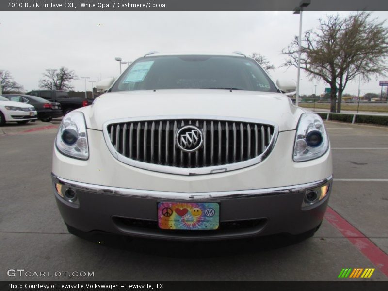 White Opal / Cashmere/Cocoa 2010 Buick Enclave CXL