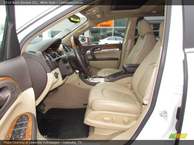 White Opal / Cashmere/Cocoa 2010 Buick Enclave CXL