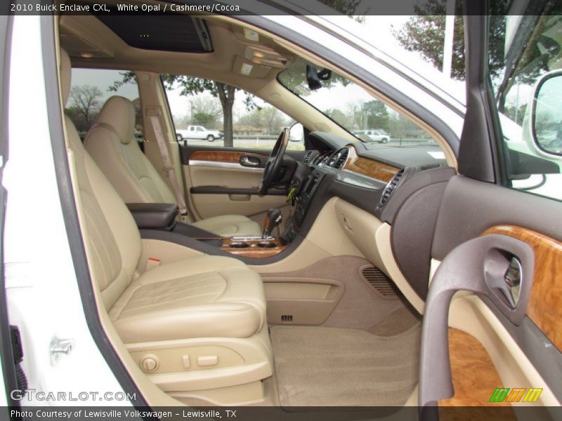 White Opal / Cashmere/Cocoa 2010 Buick Enclave CXL