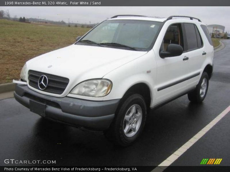 Polar White / Sand 1998 Mercedes-Benz ML 320 4Matic