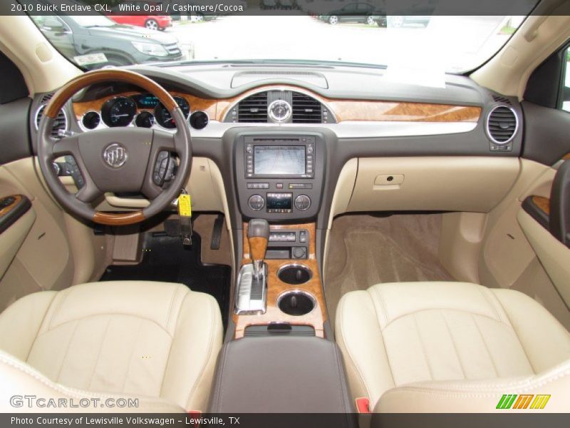 White Opal / Cashmere/Cocoa 2010 Buick Enclave CXL