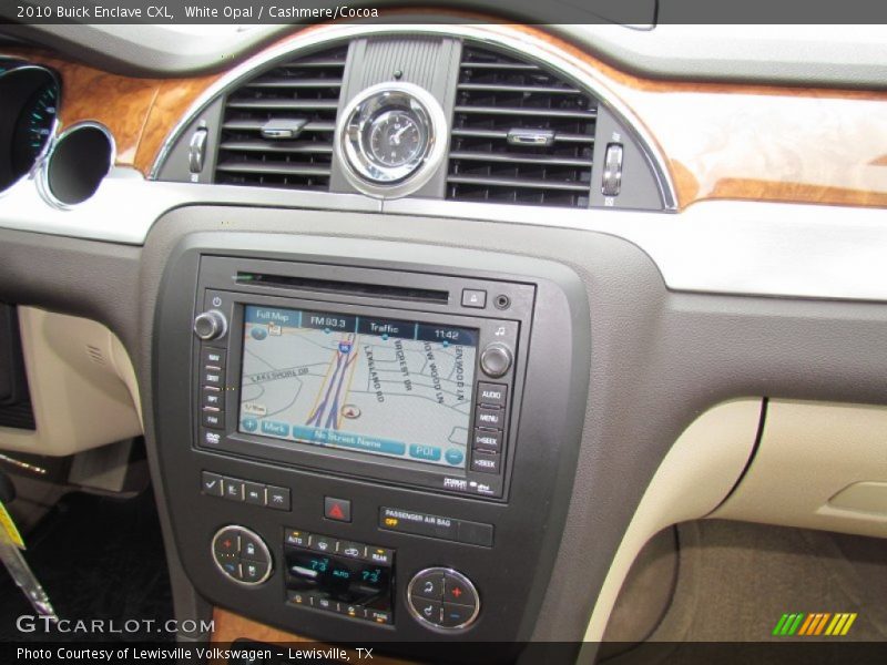 White Opal / Cashmere/Cocoa 2010 Buick Enclave CXL