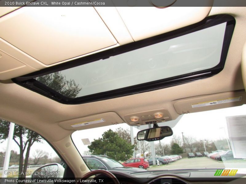 White Opal / Cashmere/Cocoa 2010 Buick Enclave CXL