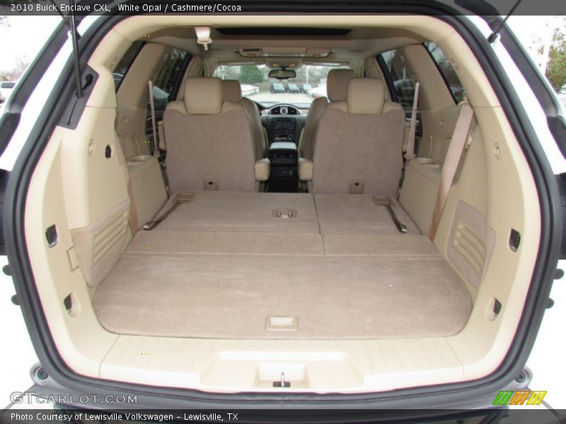 White Opal / Cashmere/Cocoa 2010 Buick Enclave CXL