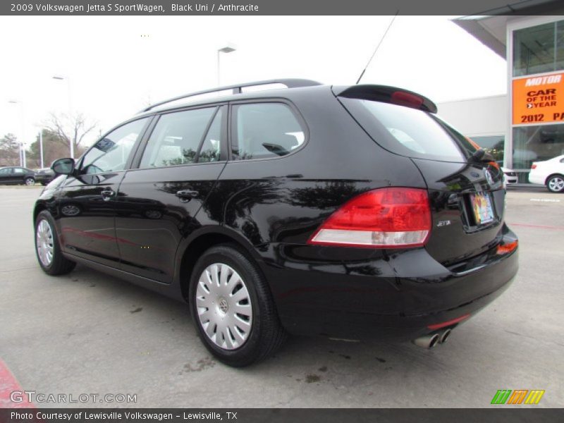 Black Uni / Anthracite 2009 Volkswagen Jetta S SportWagen