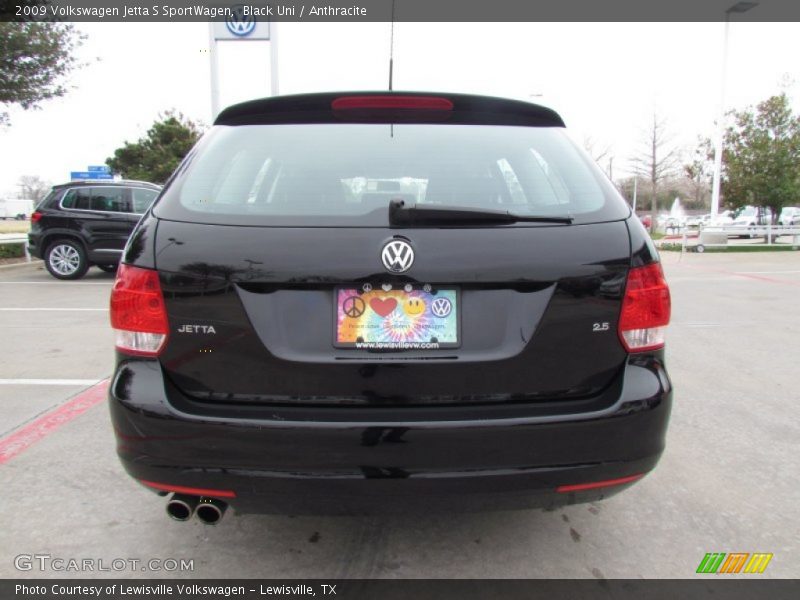 Black Uni / Anthracite 2009 Volkswagen Jetta S SportWagen