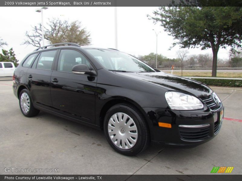 Front 3/4 View of 2009 Jetta S SportWagen