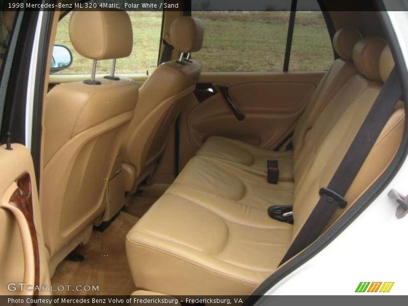 Polar White / Sand 1998 Mercedes-Benz ML 320 4Matic