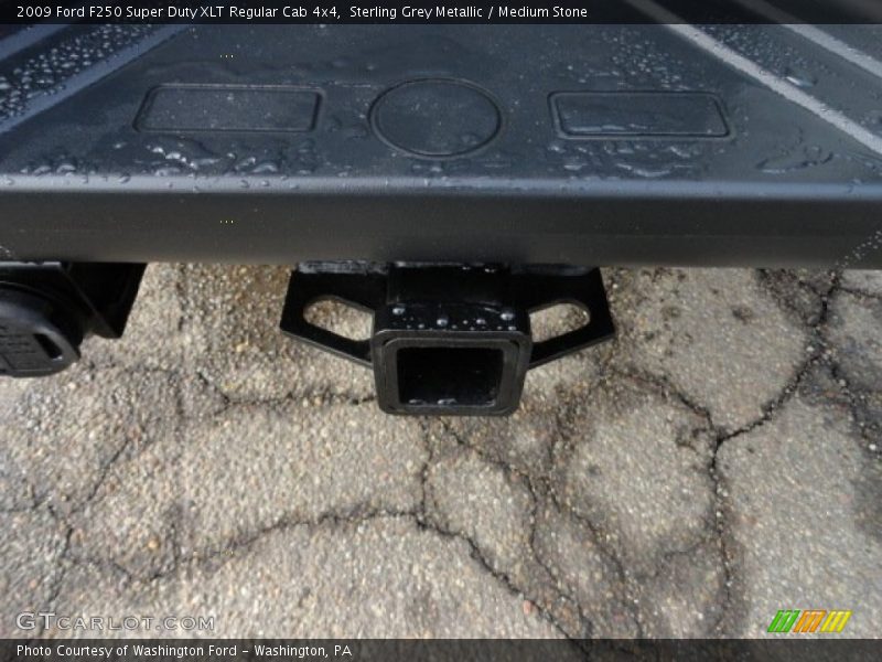Sterling Grey Metallic / Medium Stone 2009 Ford F250 Super Duty XLT Regular Cab 4x4