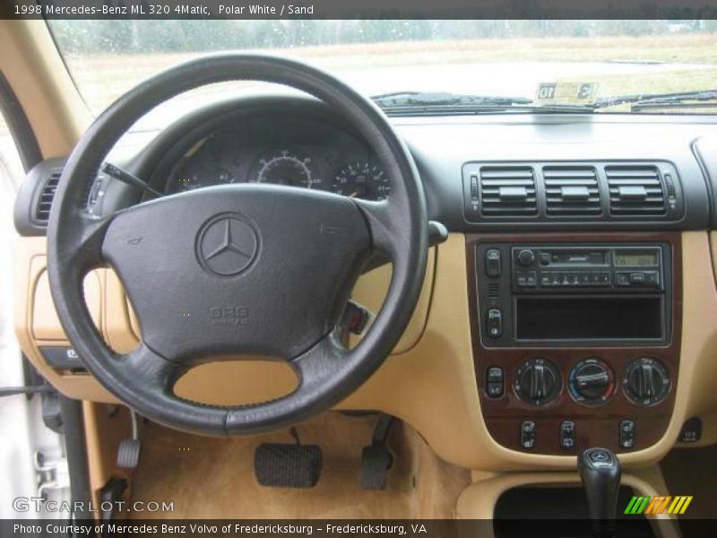 Polar White / Sand 1998 Mercedes-Benz ML 320 4Matic