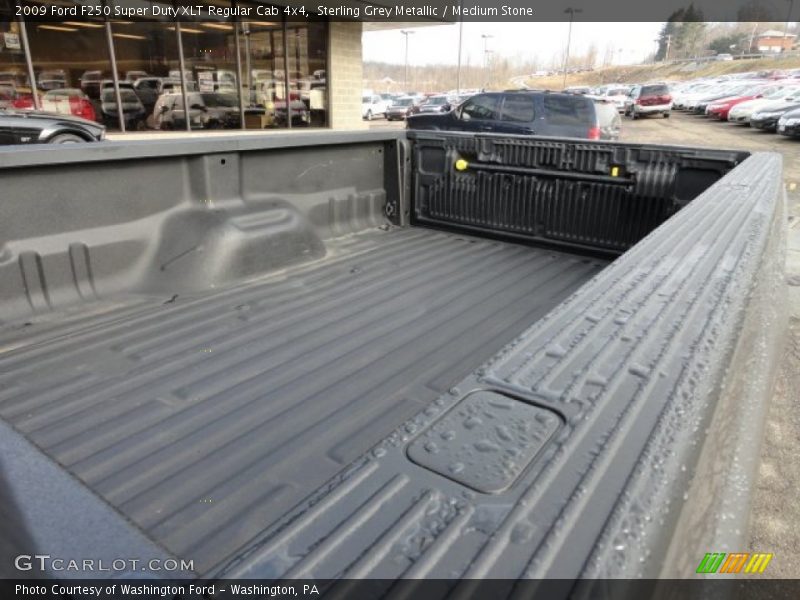 Sterling Grey Metallic / Medium Stone 2009 Ford F250 Super Duty XLT Regular Cab 4x4
