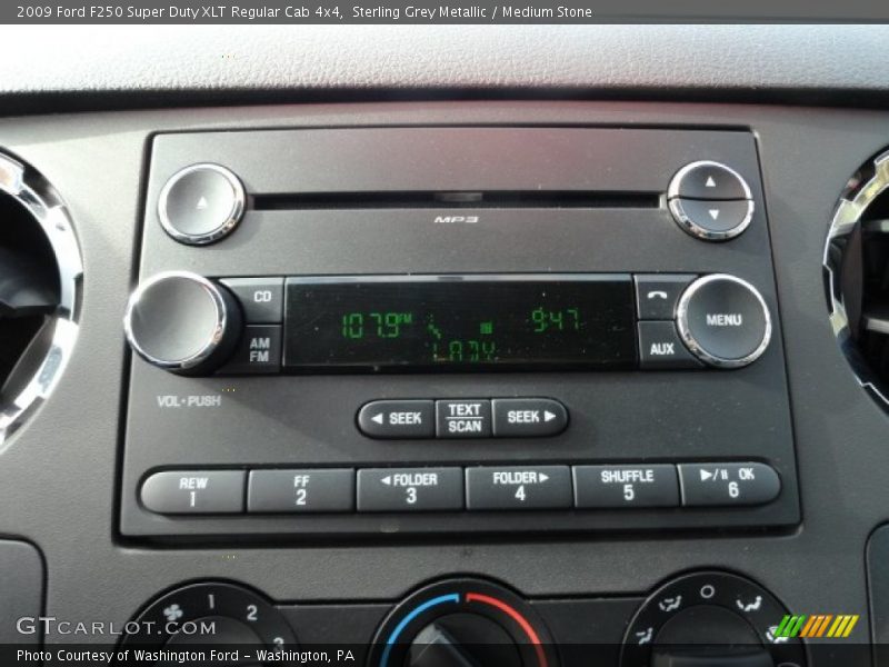 Audio System of 2009 F250 Super Duty XLT Regular Cab 4x4