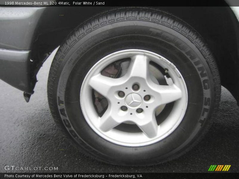 Polar White / Sand 1998 Mercedes-Benz ML 320 4Matic